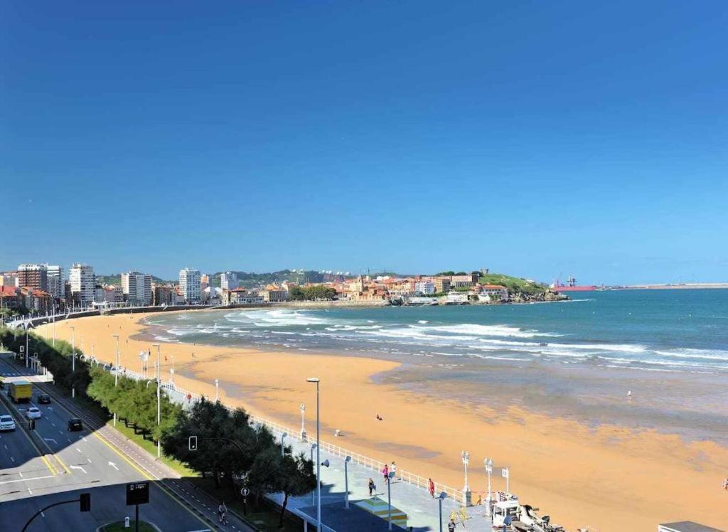 Apartamento Cruz Victoria Gijón Exterior foto
